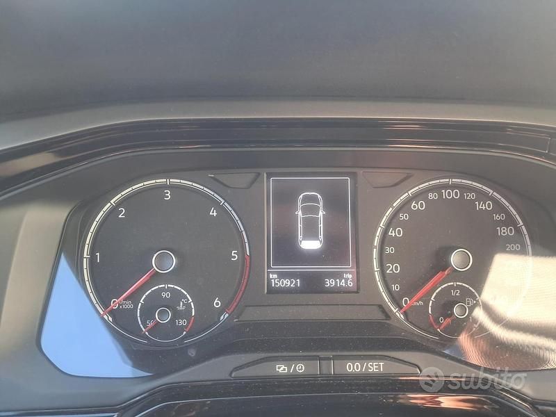 Usata VW Polo 95 CV (69 kW) 2019 Nero Utilitaria