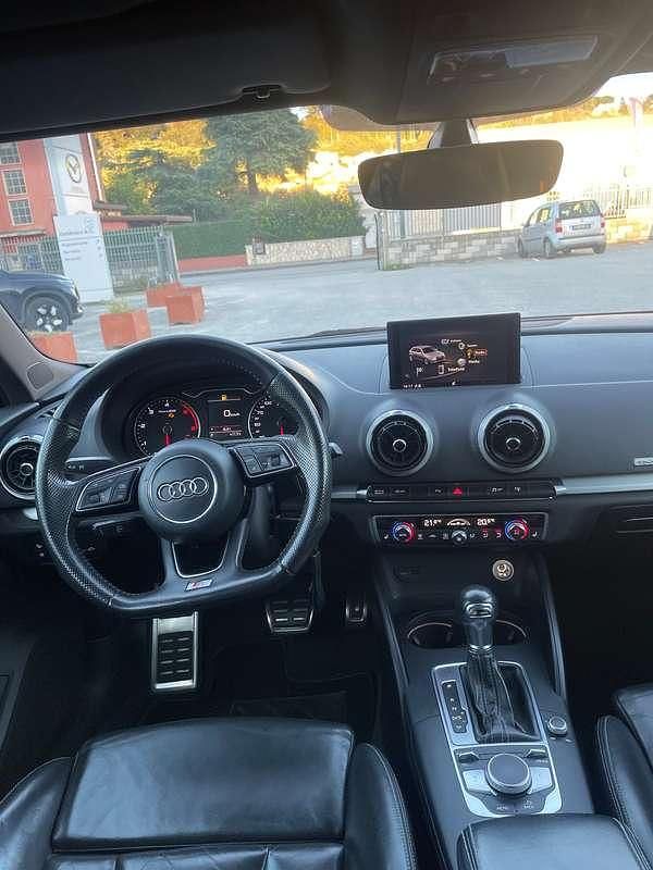 Usata Audi A3 Sport 184 CV (135 kW) 2018 Nero Berlina