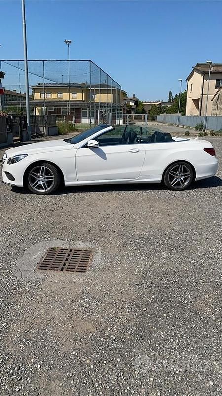 Usata Mercedes 220 2014 Bianco Cabrio