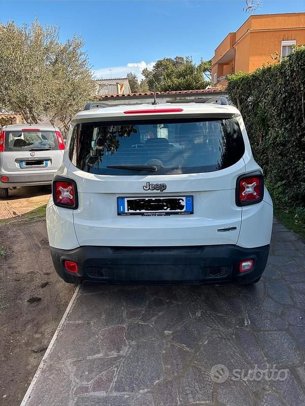 Usata Jeep Renegade Longitude 120 CV (88 kW) 2018 Bianco SUV