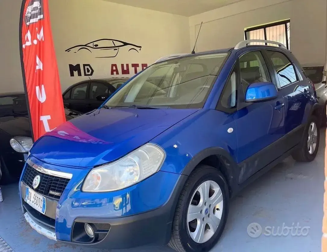 Usata Fiat Sedici Emotion 120 CV (88 kW) 2009 Bluazzurro SUV