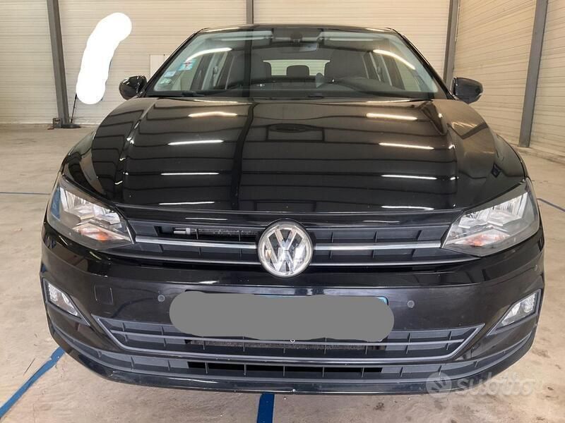 Usata VW Polo Comfortline 80 CV (58 kW) 2018 Nero Berlina