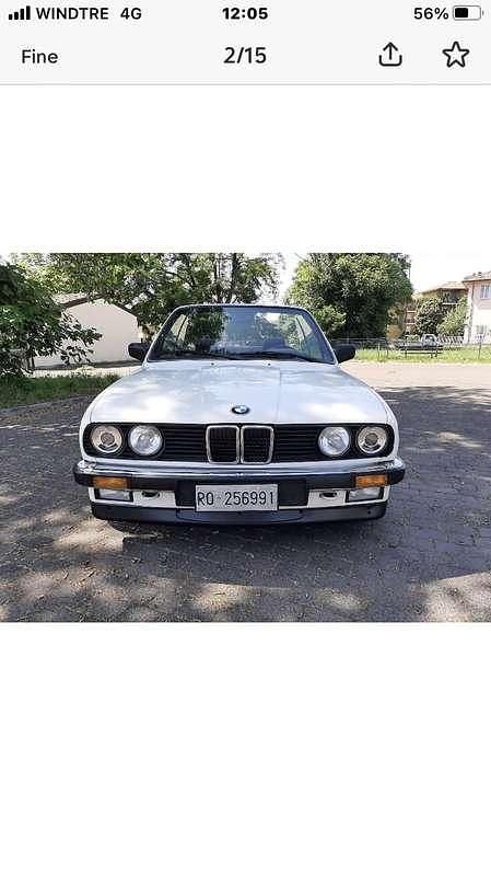 Usata BMW 320 Cabriolet 129 CV (94 kW) 1988 Cabrio