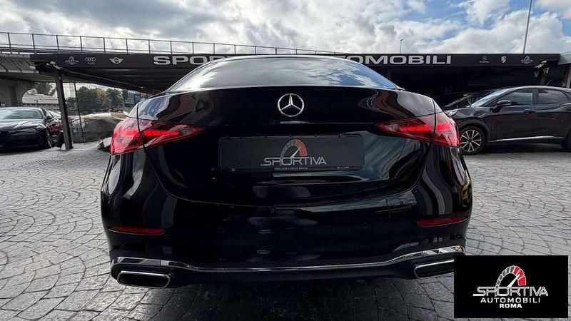 Usata Mercedes C200 AMG line 163 CV (119 kW) 2023 Nero Berlina