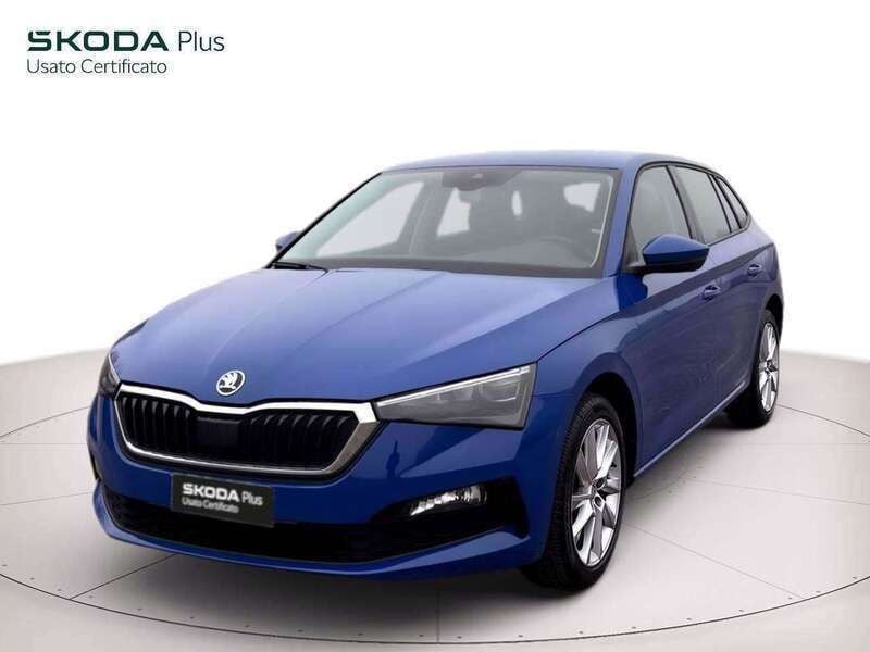 Blu metall. Usata 2020 Skoda Scala Style Due volumi | 15.900 € (Buon prezzo) - Immagine 1/4