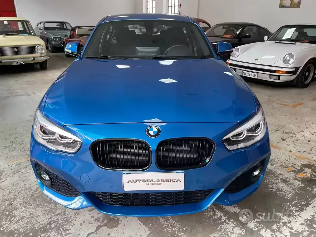 Brugt BMW 118 M Sport 136 HK (100 kW) 2017 Blå Hatchback