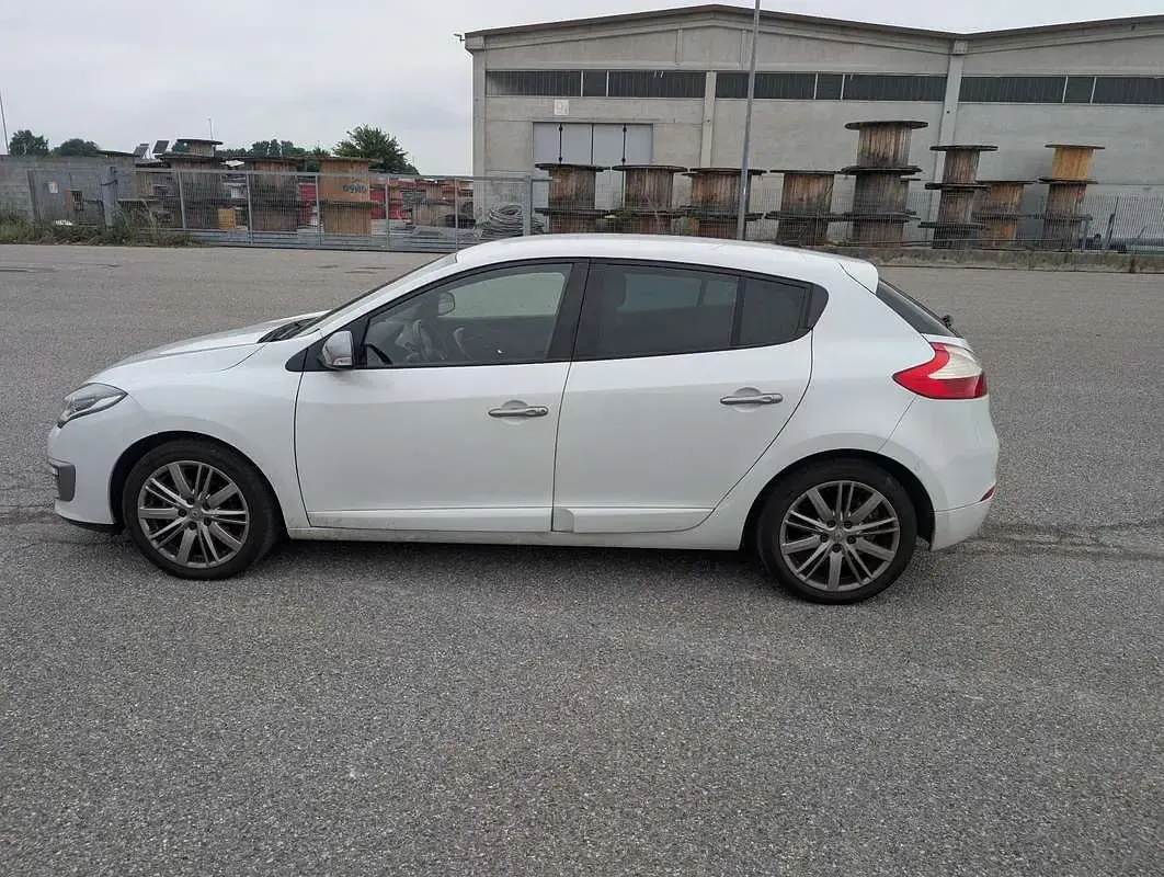 Usata Renault Mégane GT Line GT-Line 110 CV (80 kW) 2014 Bianco Berlina