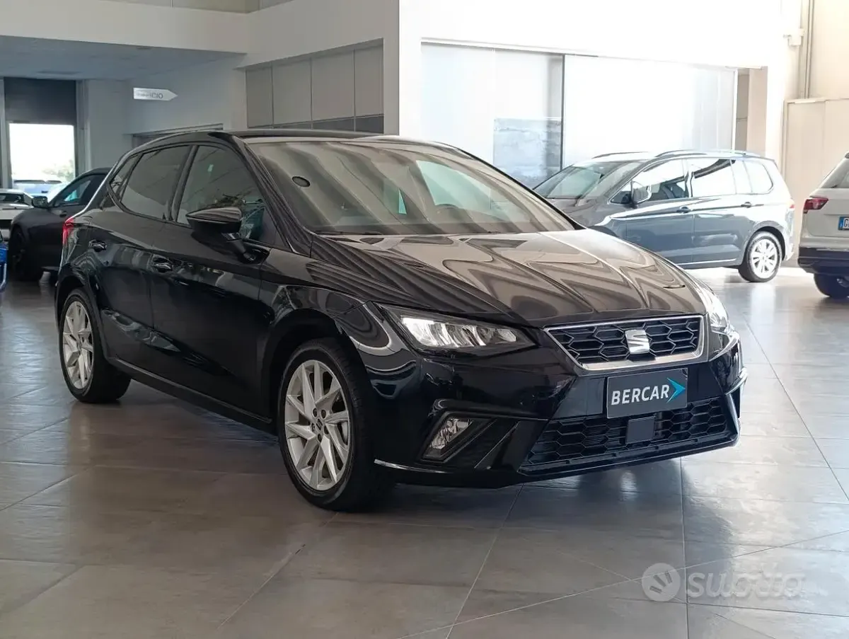 Usata Seat Ibiza FR 95 CV (69 kW) 2025 Nero Utilitaria
