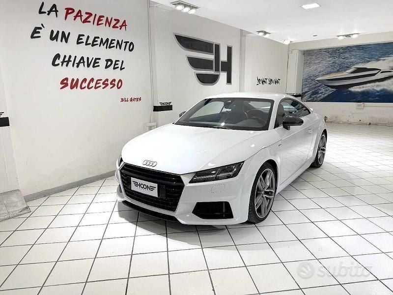 Usata Audi TT S-Line 230 CV (169 kW) 2014 Bianco Coupé