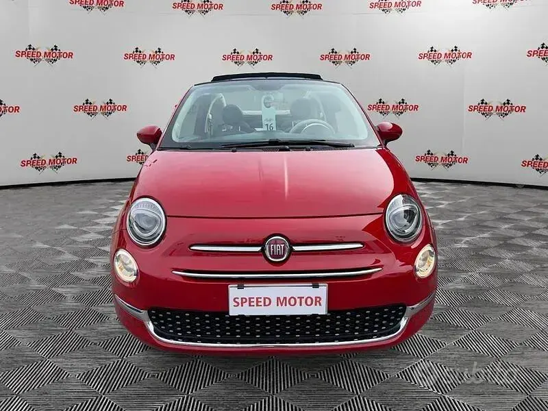 Usata Fiat 500 Dolcevita 69 CV (50 kW) 2022 Rosso Cabrio