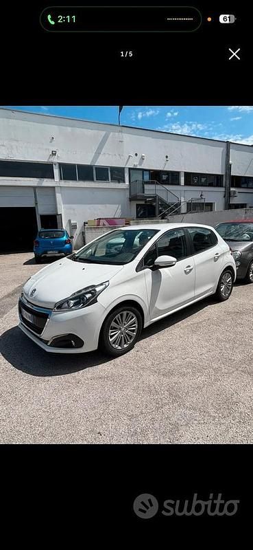 Usata Peugeot 208 2016 Utilitaria