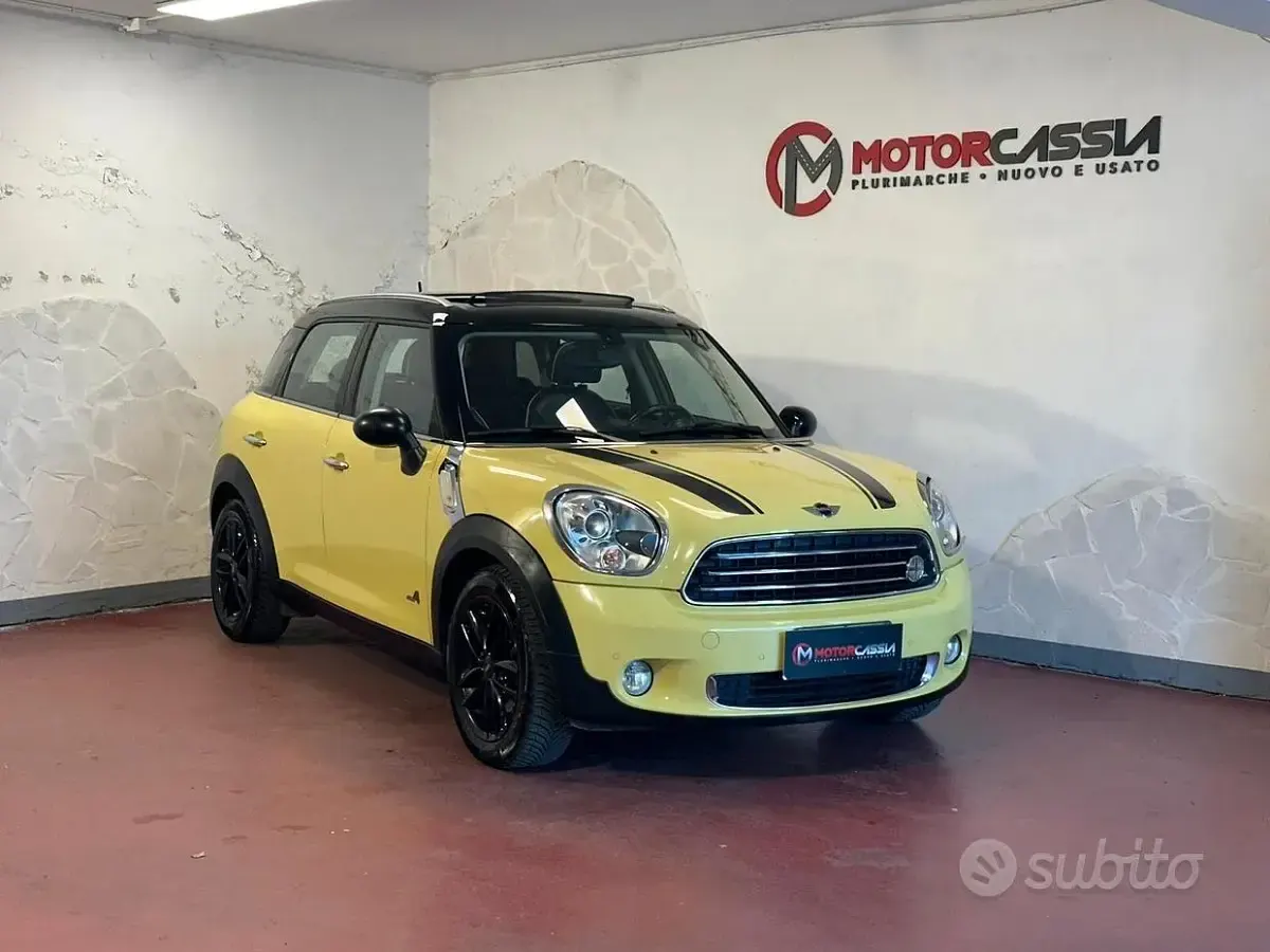 Usata Mini Cooper D Countryman 111 CV (81 kW) 2012 Giallo SUV