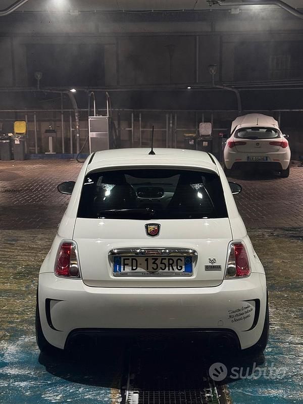 Usata Abarth 595 215 CV (158 kW) 2016 Bianco Berlina