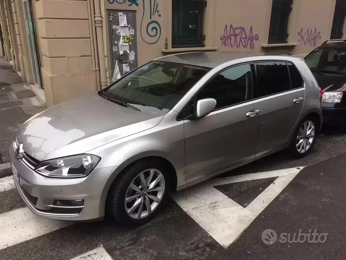 Usata VW Golf VII 150 CV (110 kW) 2013 Grigio Berlina