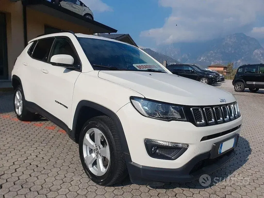 Usata Jeep Compass Longitude 140 CV (102 kW) 2018 Bianco SUV