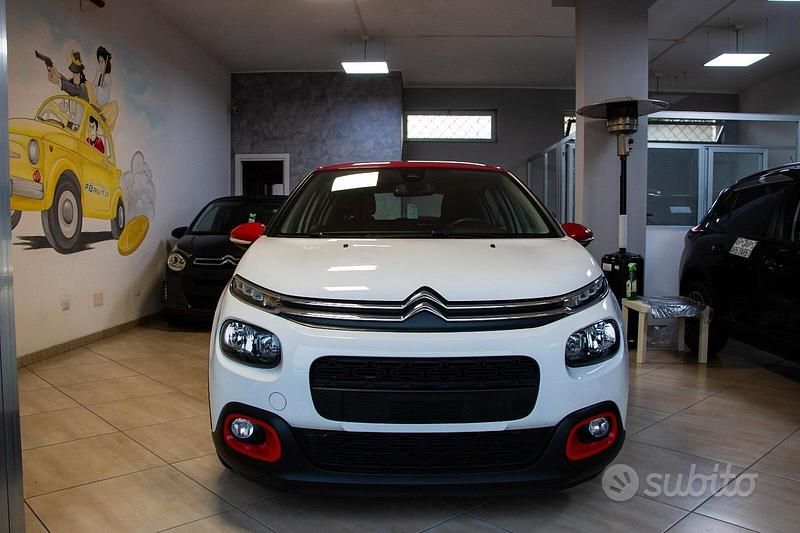 Bianco Usata 2020 Citroën C3 PureTech Due volumi | 9490 € (Ottimo prezzo) - Immagine 1/4