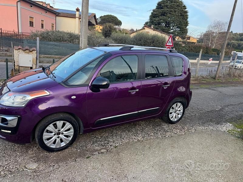 Usata Citroën C3 Picasso Exclusive 99 CV (72 kW) 2015 Viola Monovolume