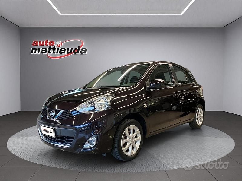 Marrone Usata 2016 Nissan Micra Acenta Utilitaria | 6400 € (Ottimo prezzo) - Immagine 1/4