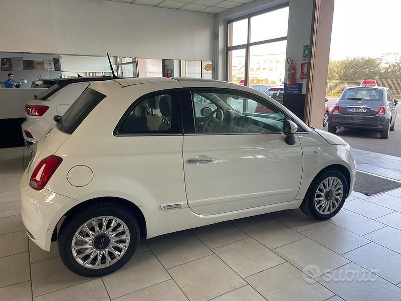 Usata Fiat 500 Lounge 69 CV (50 kW) 2016 Bianco Berlina