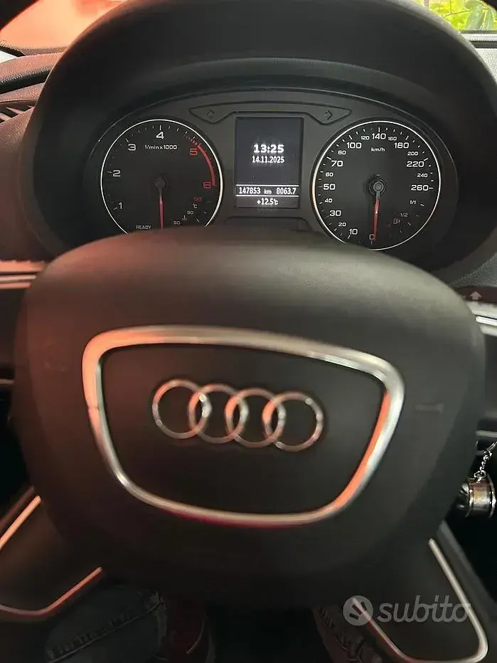 Usata Audi A3 110 CV (80 kW) 2016 Bluazzurro Berlina