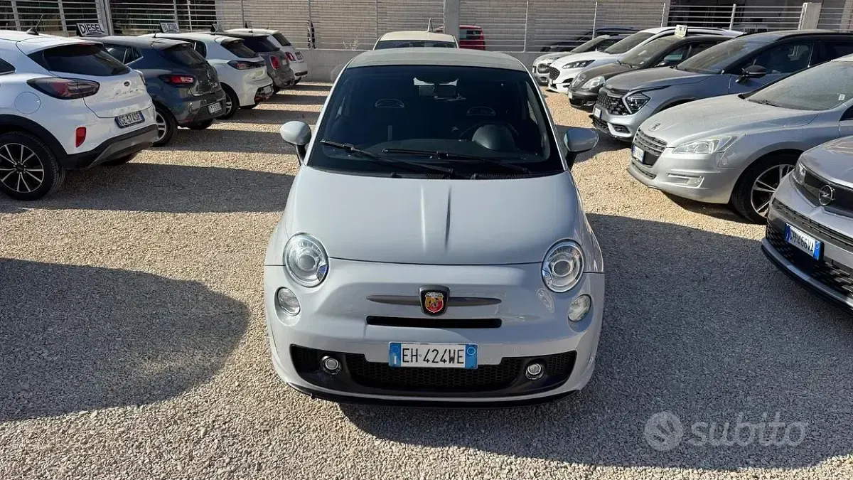 Usata Abarth 500C 135 CV (99 kW) 2011 Grigio Cabrio