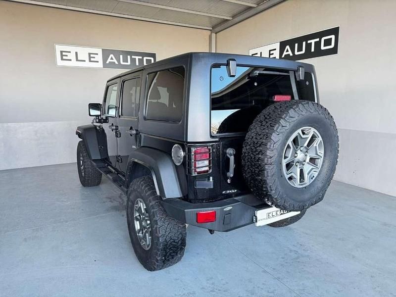 Usata Jeep Wrangler Unlimited Rubicon 200 CV (147 kW) 2015 Nero SUV