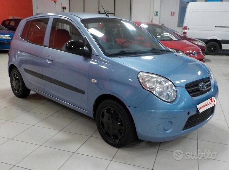 Usata Kia Picanto 60 CV (44 kW) 2008 Blu Utilitaria