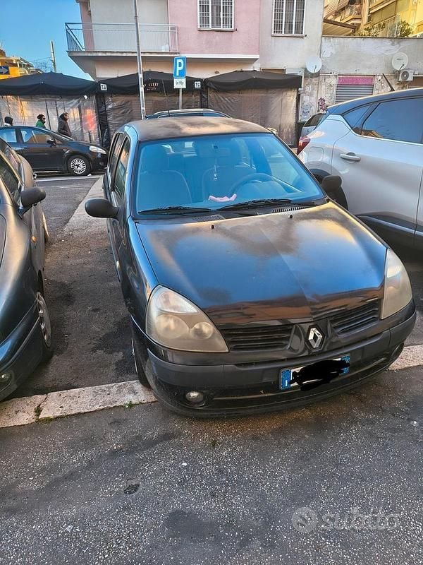Usata Renault Clio II 75 CV (55 kW) 2006 Nero Berlina