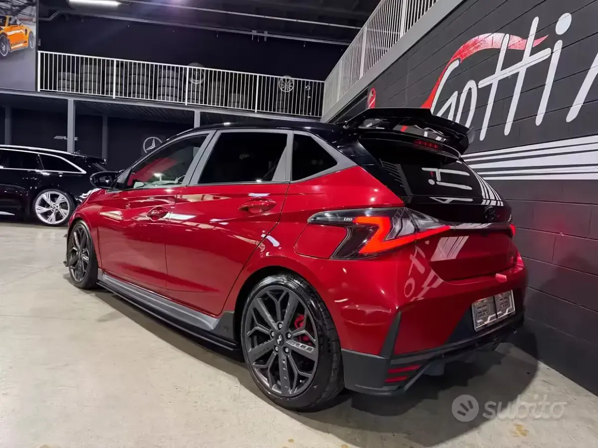 Usata Hyundai i20 N Performance 204 CV (150 kW) 2023 Rosso Utilitaria