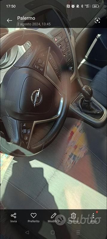 Usata Opel Astra 110 CV (80 kW) 2013 Grigio Station wagon