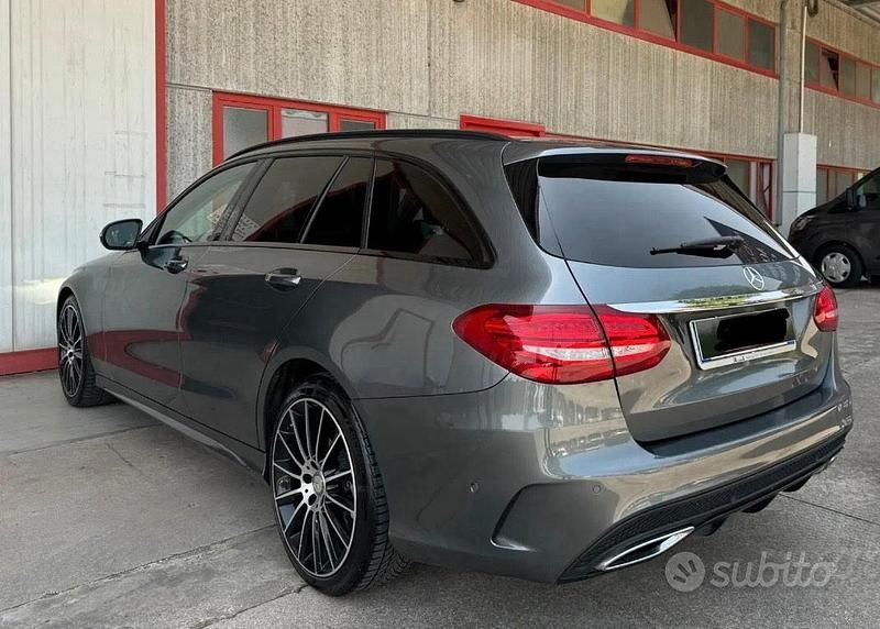Usata Mercedes C220 Premium 170 CV (125 kW) 2016 Grigio Berlina
