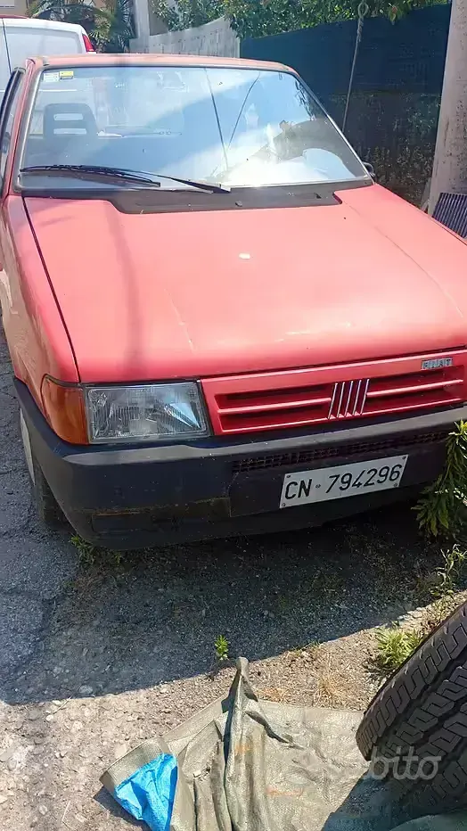 Usata Fiat Uno 45 CV (33 kW) 1991 Rosso Utilitaria