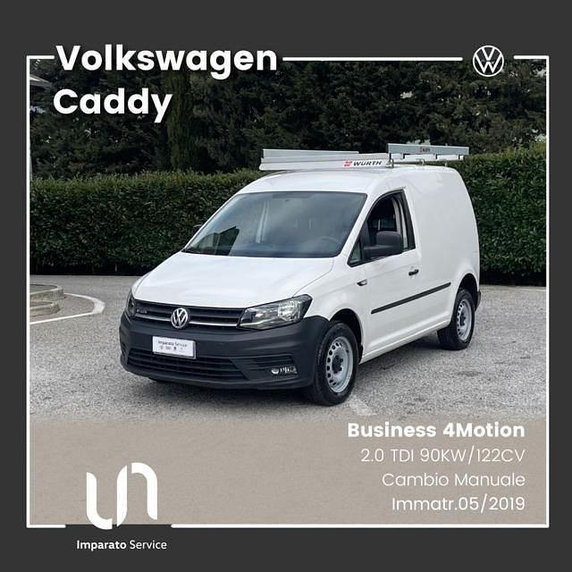 Usata VW Caddy 122 CV (89 kW) 2019 Bianco Monovolume