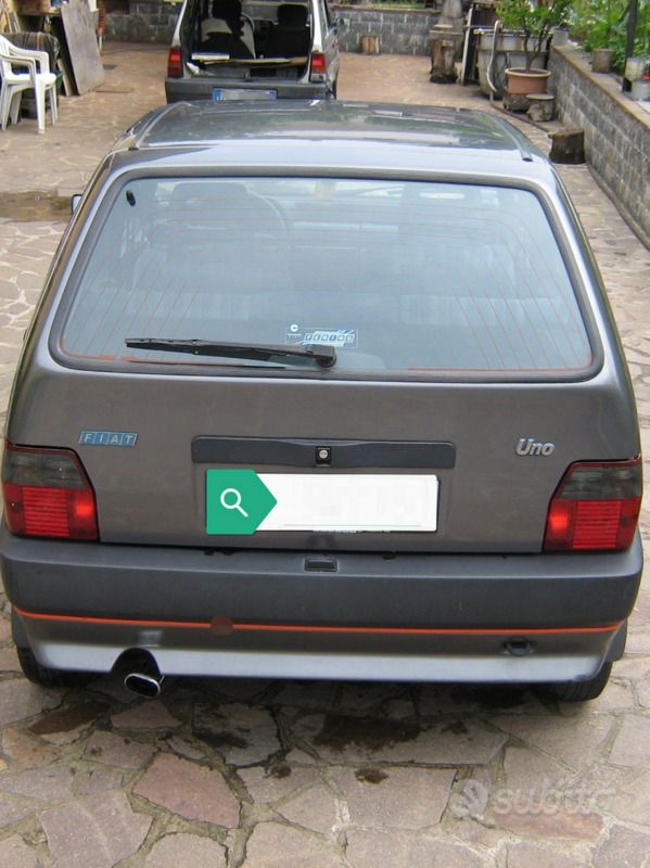 Usata Fiat Uno 58 CV (42 kW) 1992 Grigio Utilitaria