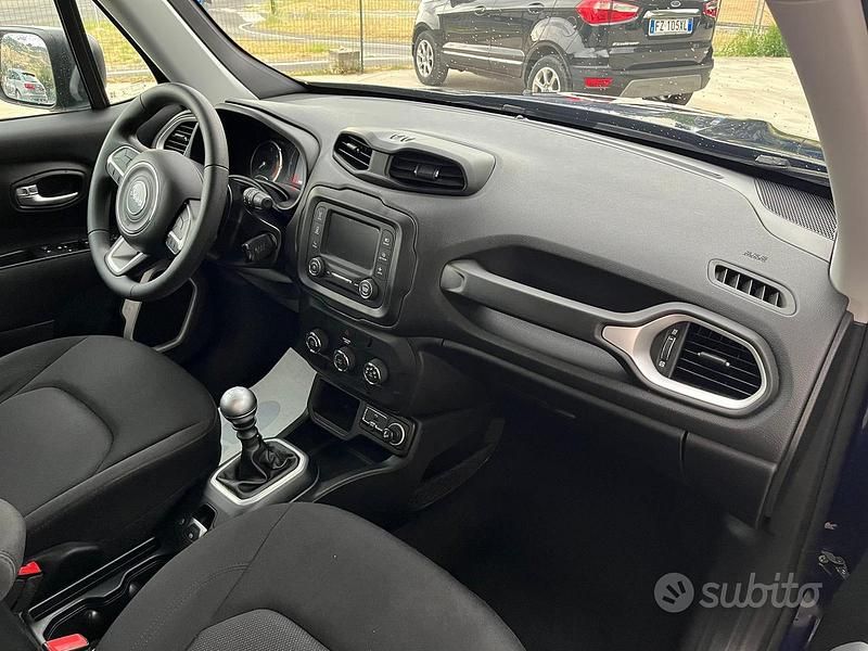 Usata Jeep Renegade 110 CV (80 kW) 2018 Blu SUV