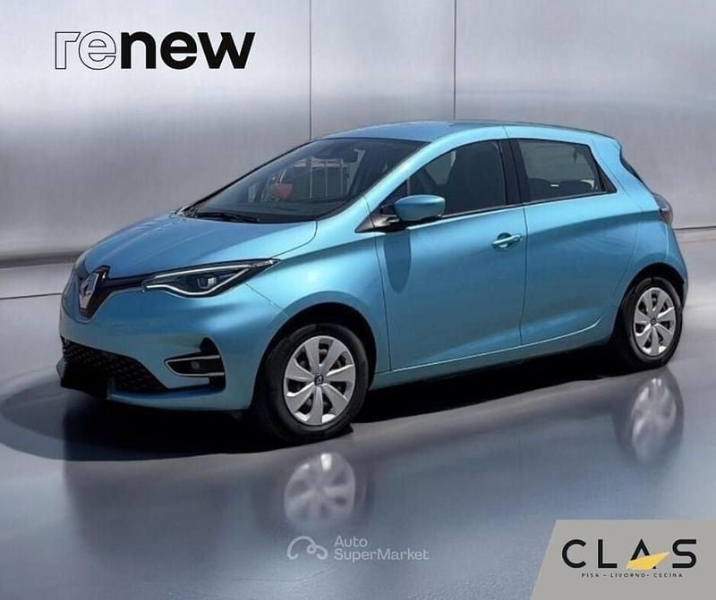 Usata Renault Zoe Business 50 kW (69 CV) 2021 Blu/azzurro Utilitaria