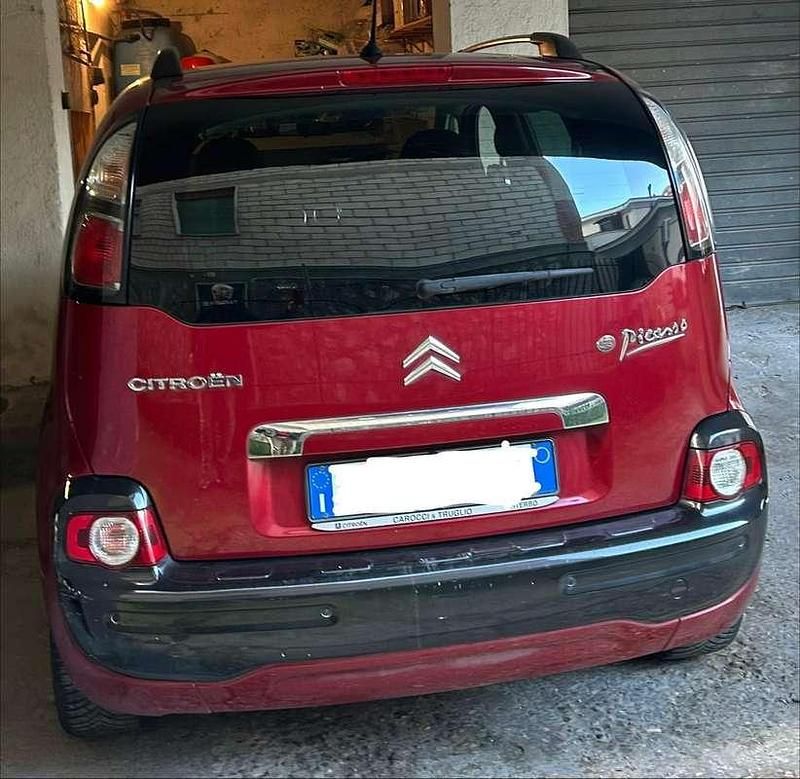 Usata Citroën C3 Picasso 95 CV (69 kW) 2009 Rosso Monovolume