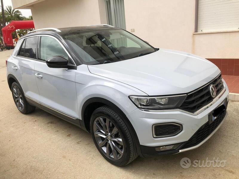 Usata VW T-Roc 150 CV (110 kW) 2019 Bianco SUV