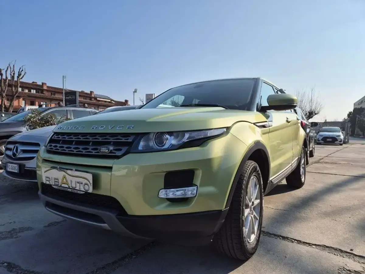 Usata Land Rover Range Rover evoque Prestige 150 CV (110 kW) 2012 Verde SUV