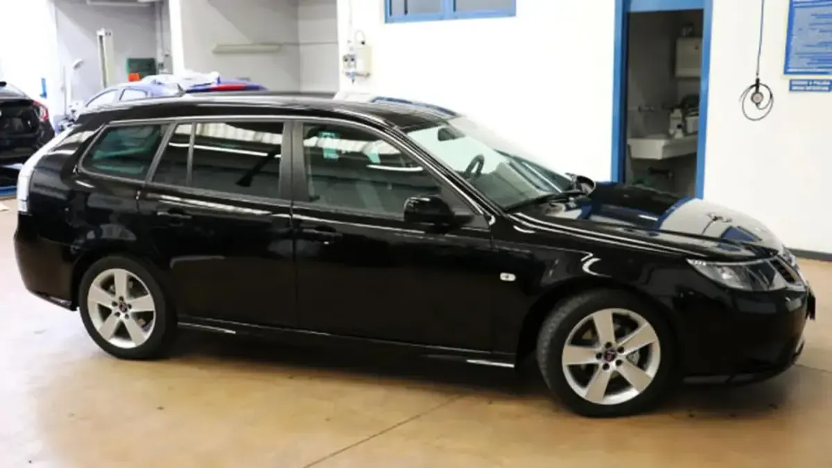 Usata Saab 9-3 Vector 119 CV (87 kW) 2007 Nero Station wagon