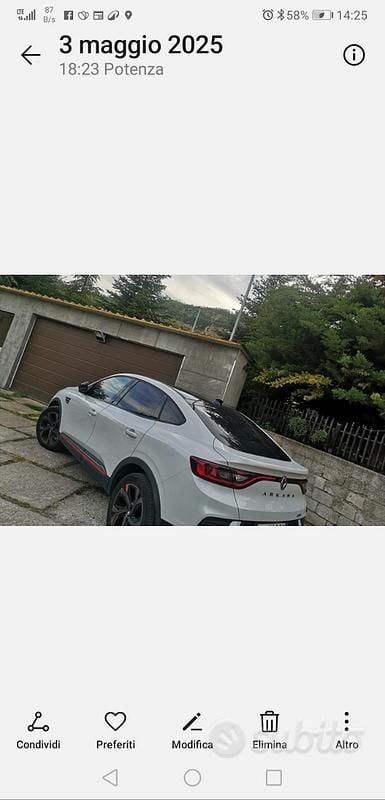 Usata Renault Arkana R.S. 158 CV (116 kW) 2022 Bianco SUV