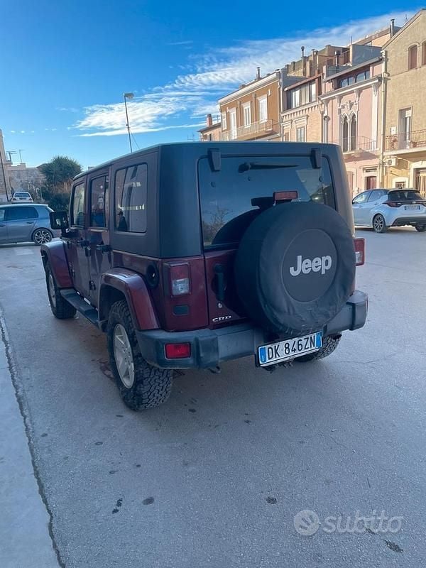 Usata Jeep Wrangler Sahara 177 CV (130 kW) 2007 SUV
