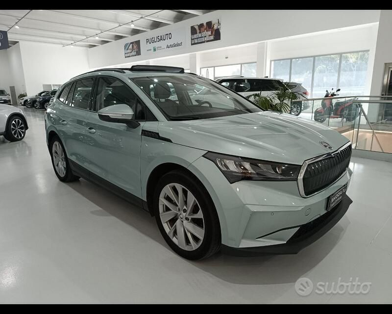 Blu Usata 2022 Skoda Enyaq iV Executive SUV | 24.500 € (Cara) - Immagine 1/4