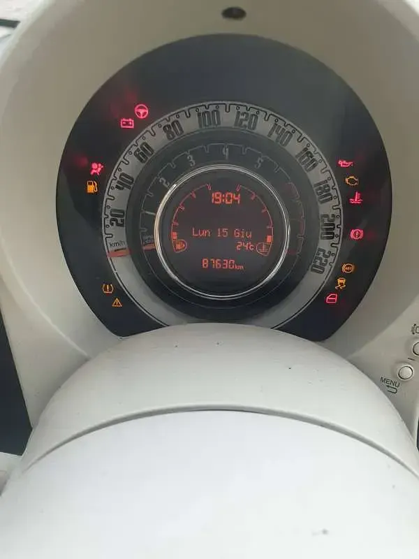 Usata Fiat 500C Pop 69 CV (50 kW) 2016 Grigio Cabrio