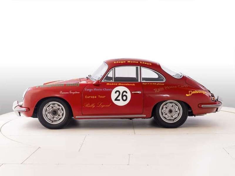 Usata Porsche 356 B 75 CV (55 kW) 1963 Rosso Coupé