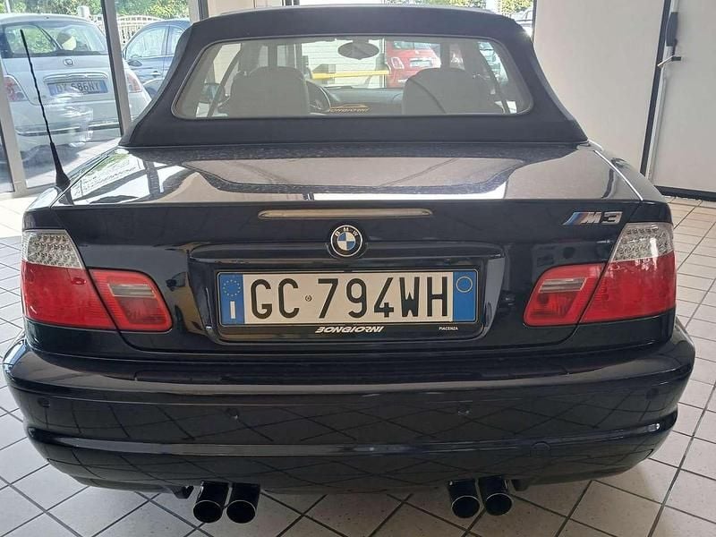Usata BMW M3 343 CV (252 kW) 2002 Blu/azzurro Cabrio