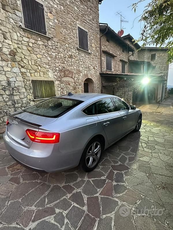 Usata Audi A5 190 CV (139 kW) 2015 Grigio Coupé