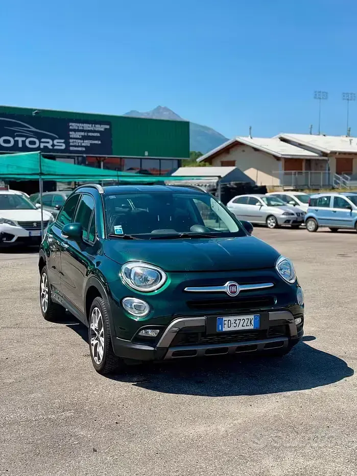 Usata Fiat 500 Cross 140 CV (102 kW) 2016 Verde Station wagon