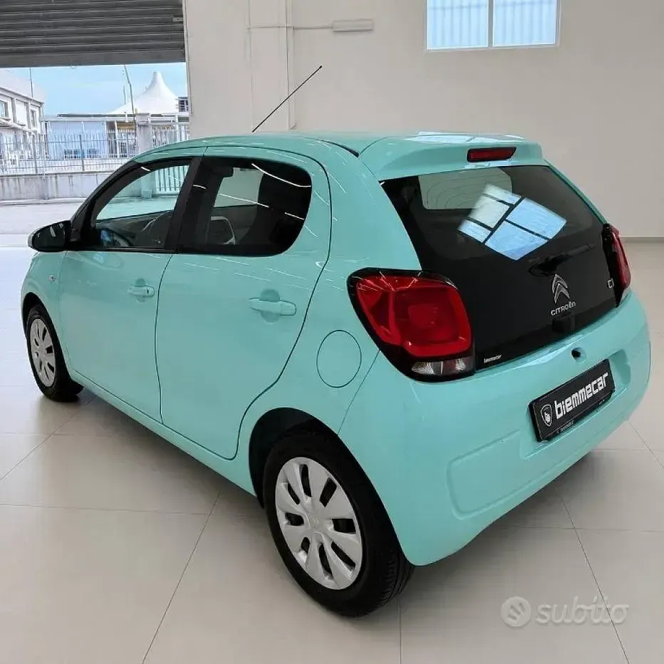 Usata Citroën C1 Shine 72 CV (52 kW) 2018 Verde Utilitaria