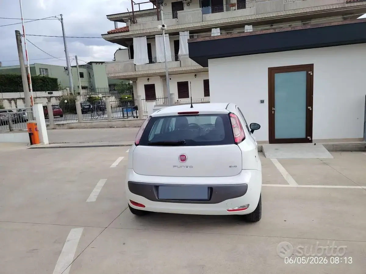 Usata Fiat Punto Evo 90 CV (66 kW) 2010 Bianco Utilitaria